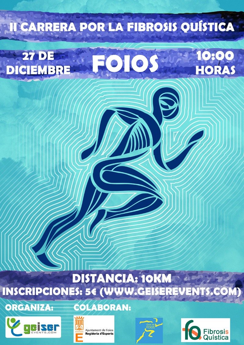 II 10 K de Foios por la Fibrosis Quística.