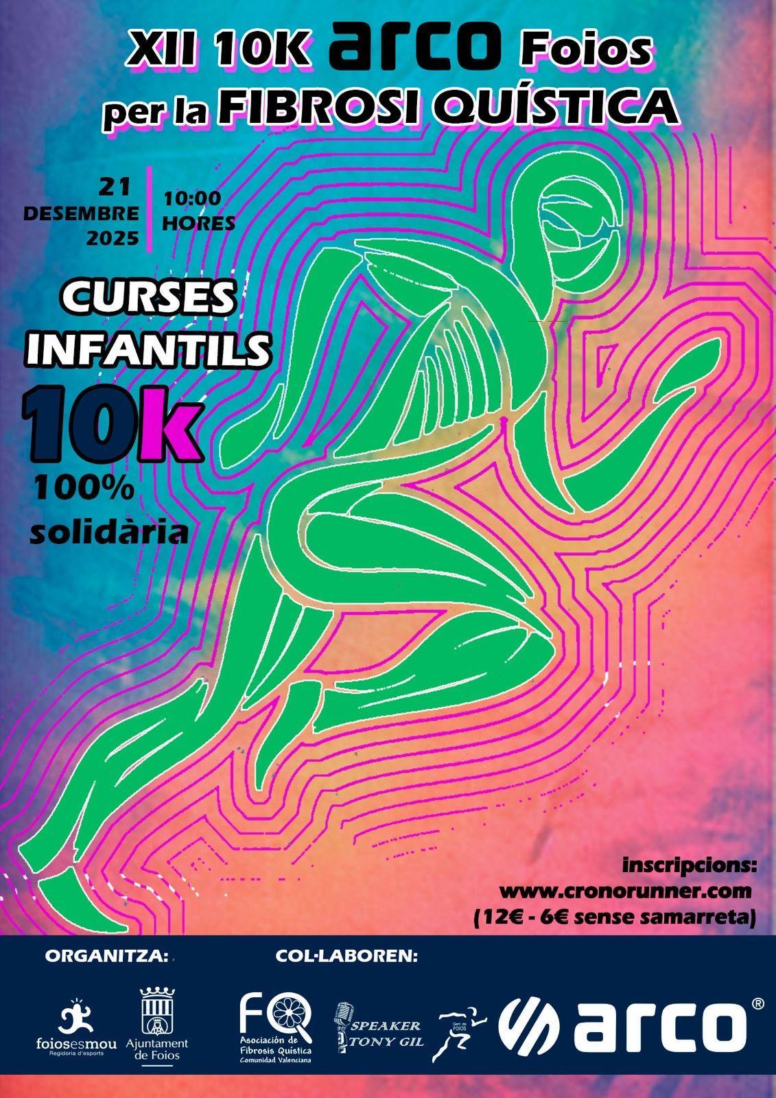 XII 10K ARCO Foios por la Fibrosis Quística